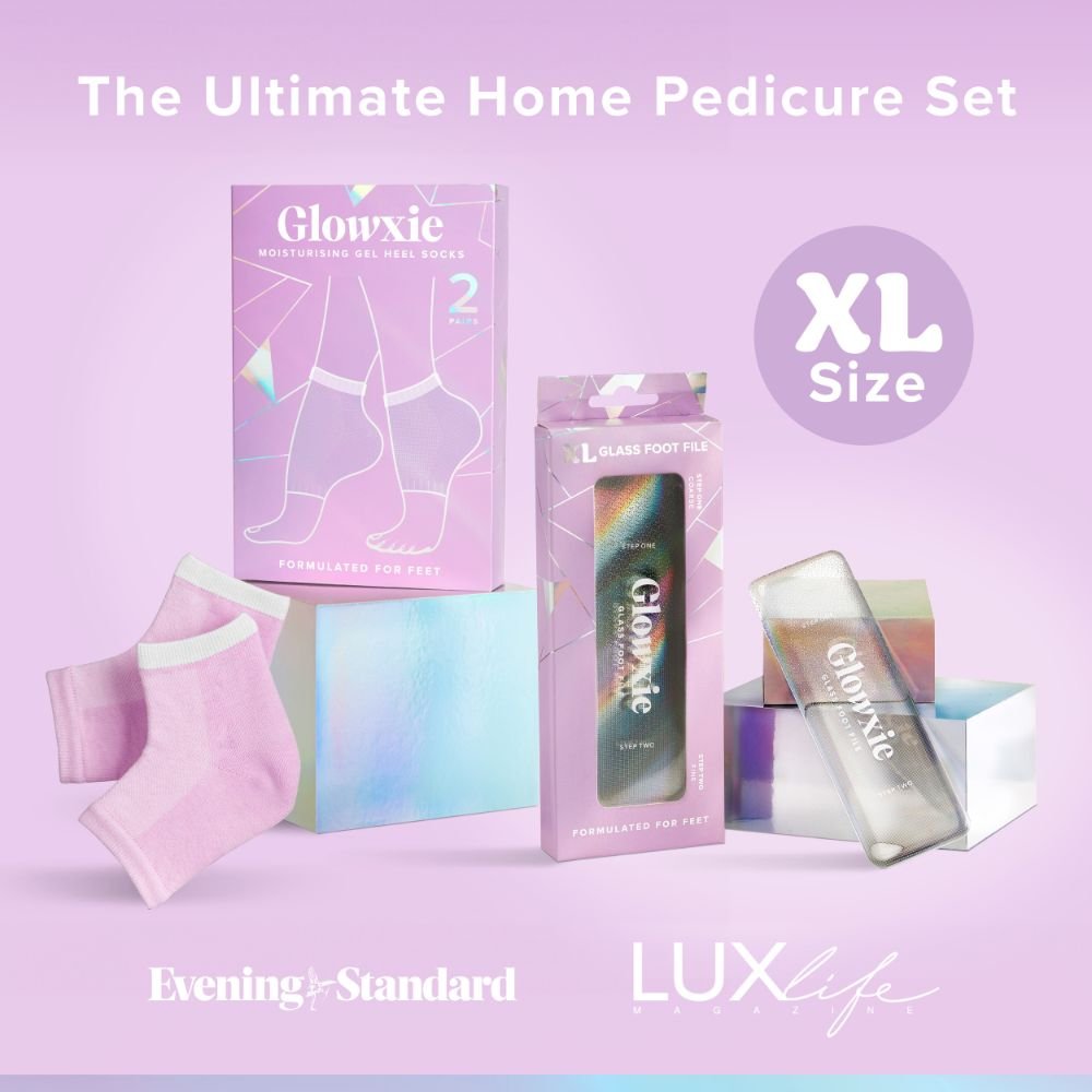 Glowxie Full Glow Set - Complete Home Pedicure Experience