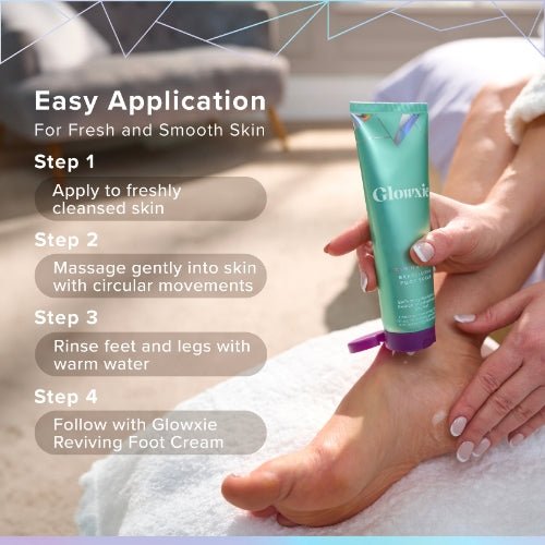 Glowxie Vitamin Enriched Foot Scrub
