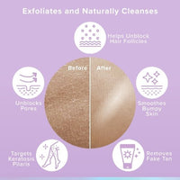 Thumbnail for Glowxie Exfoliating Mitt for Body