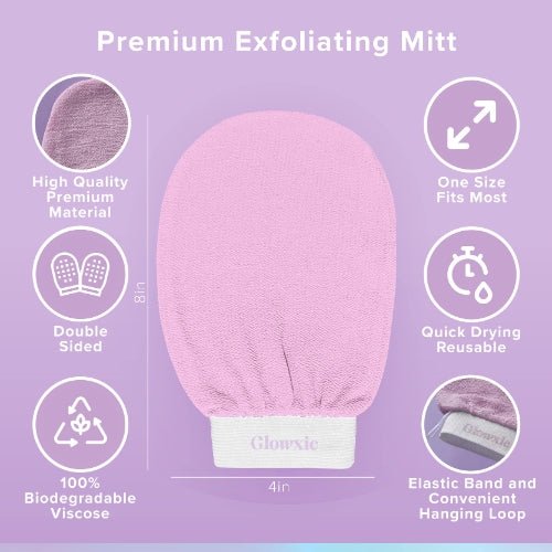 Glowxie Exfoliating Mitt for Body