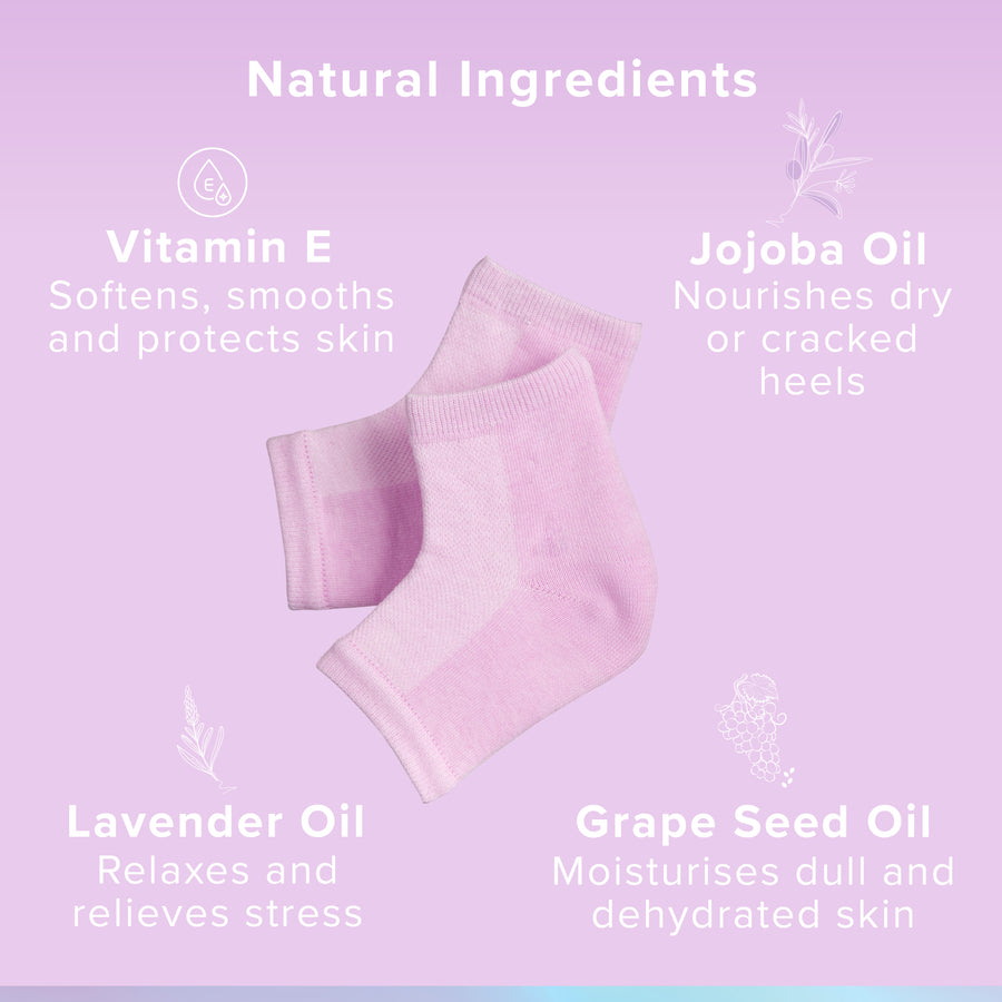 Glowxie Miracle Heel Socks