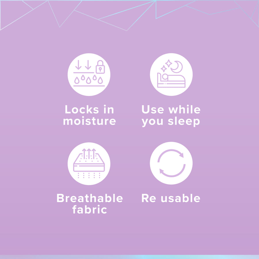 Glowxie Miracle Heel Socks