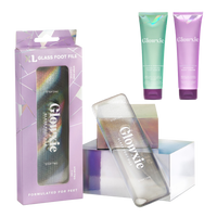 Thumbnail for Glowxie Deluxe Pedi Set - XL File, Scrub & Cream