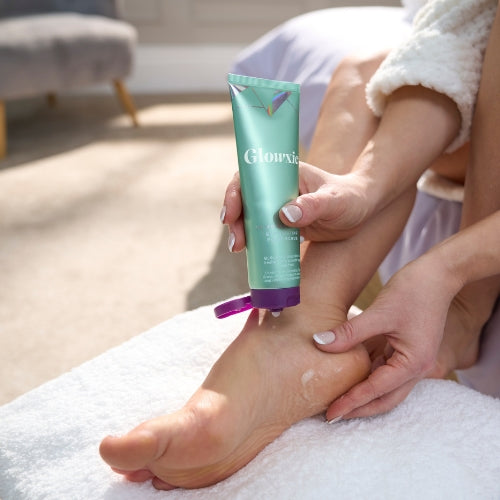 Glowxie Triple Smooth Trio - File, Scrub & Cream