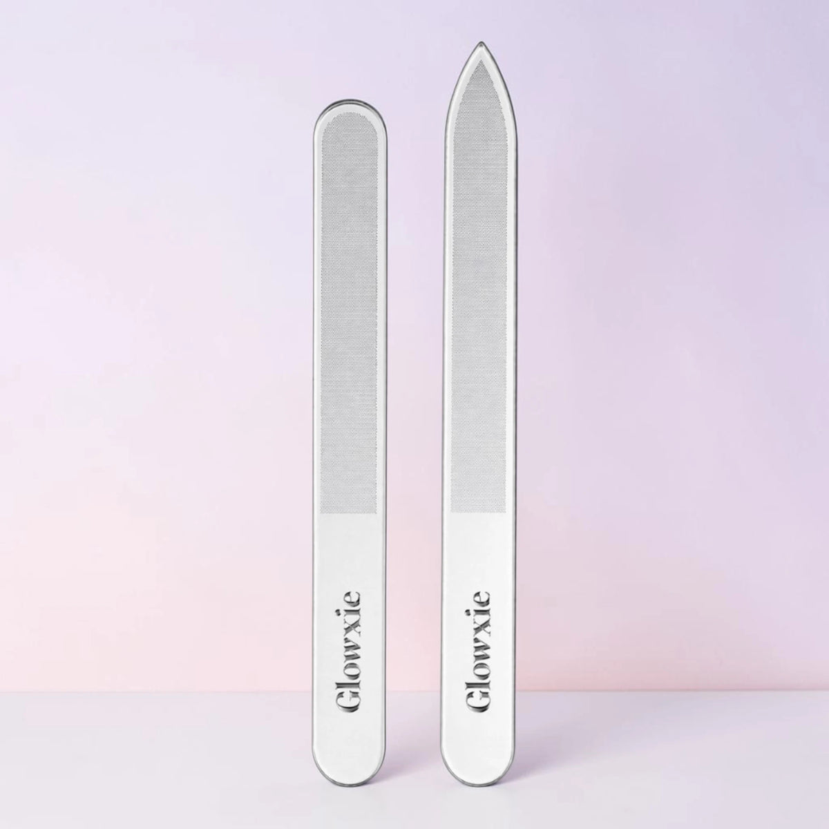 Crystal File Glowxie Glass Nail File - 2-Pack Crystal Files for Smooth, Shiny Nails