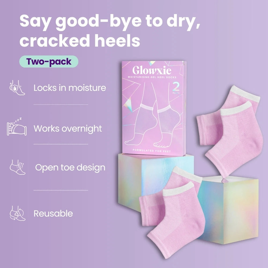Glowxie Miracle Heel Socks
